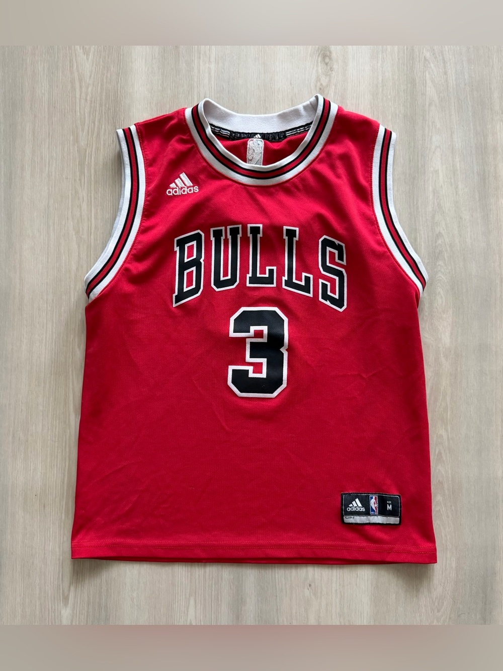 Adidas Dwayne Wade Chicago Bulls Jersey Youth M